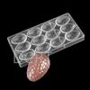 Molde de Chocolate de Plástico Duro PS Molde de Cubitos de Hielo Rosa Herramientas para Hornear Gelatina 3D Disponibles en Varios Estilos