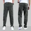 Pantalones de Trabajo de Algodón Puro para Hombre Resistentes al Calor Resistentes a la Suciedad Pantalones de Protección Laboral para Primavera y Otoño Pantalones de Trabajo Holgados con Múltiples Bolsillos Pantalones Cargo para Reparación de Automóviles Soldadura Eléctrica