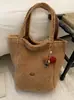 Bolsa Tote Casual de Diseño de Nicho Nuevo Otoño 2025 Bolso de Mano Casual Moda Textura Retro Bolso de Hombro para Mujer