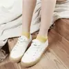 Calcetines de Malla para Mujer Primavera y Verano Finos con Patrón de Diamantes Calcetines Bajos de Malla Transparentes 2026 Calcetines Cortos Algodón Peinado Estudiante Calcetines Blancos Mayoreo