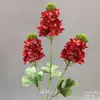 Casamento Estilo Chinês Estilo Vermelho Decoração de Guia de Estrada Arranjo de Flores Artificiais Flor de Teto Cerimônia de Noivado Arranjo de Banquete Arte com Flores Artificiais de Casamento