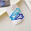 Pinzas para el Cabello de Estrella Lindos Clips Pequeños de Colores Accesorios para el Cabello Pinzas Laterales para Mujer Estilo Coreano Pasadores de Estrella de Cinco Puntas Pinzas para el Flequillo Venta al por Mayor