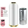 Bote de Basura de Gran Capacidad para Restaurantes Comerciales, Cafeterías y Tiendas de Té con Leche, Pastelerías de Postres, Balas de Acero Inoxidable, Personalización para Exteriores
