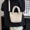 Comércio exterior Bolsa feminina corduroy 2023 nova bolsa estilo coreano moda doce ombro mensageiro saco entrega de uma peça