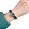 Pulsera de esmeralda con simulación explosiva de libro de equitación rojo transfronterizo, reloj con cinturón para mujer, pulsera ajustable de dos usos