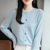 Abrigo Fino de Otoño Hengyuanxiang para Mujer, Suéter de Punto Casual Holgado, Nuevo Suéter Elegante y de Moda