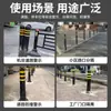Columnas de Advertencia Elásticas, Columnas Elásticas, Postes de Aislamiento Reflectantes para Seguridad Vial, Columnas Flexibles Anticolisión Empotradas en Cemento, Especiales para Absorción de Impactos