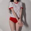 Lingerie Floral Sexy, Uniforme Sexy, Jogo de Papel Tentação, Desejo Puro, Roupa de Ginástica Estudantil Japonesa Fofa, Roupa Feminina