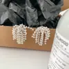 Pendientes de Fuegos Artificiales con Borlas de Perlas para Transmisión en Vivo de Moda, Pendientes de Diseño Único y Elegante, Accesorios Versátiles para Orejas al por Mayor