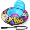 Flotador de Nieve de Tela Inflable Personalizado con Respaldo, Espesado y Resistente al Desgaste, Juguete para Esquí al Aire Libre