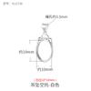 Japonês e coreano pérola pingente fivela diy acessórios 18K ouro incrustado cera de abelha Green Pine Square pingente oval suporte vazio