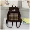 Mochila de Cuadros de Dibujos Animados Nueva Transfronteriza para Niñas, Bolso Escolar de Viaje, Mochila Linda Versátil para el Uso Diario y el Trabajo