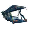Ponte com Suspensão a Ar de 3 Eixos Transportador de 10 Carros Estilo Europeu Trailer de Transporte de Passageiros para 8 Carros Transportador Fechado Semi-Reboque