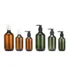 Venda Direta de Fábrica Frasco de Shampoo e Gel de Banho 200ml Embalagem Plástica Cosmética Sub-Frasco Frasco com Bomba para Loção