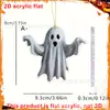 Colgante de Acrílico 2D con Forma de Fantasmita Lindo para Mochila de Coche de Halloween Transfronterizo Decoración Festiva