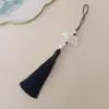 Guanshan Yue recomienda abanico de ácido acético con borla de 18 cm marcapáginas con pincho de perla linterna accesorios para ropa Hanfu cheongsam infantil