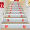 Suministros de Boda, Habitación de Boda, Escaleras, Peldaños, Pegatinas de Palabras Felices, Decoración para Casa Nueva de Hombres, Diseño Creativo de Boda, Pequeñas Palabras Felices de Boda
