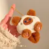Chaveiro Pingente de Boneca de Pelúcia Fofa Decoração de Bolsa Desenho Animado Acessório para Mochila de Estudante Pequeno Presente para Evento de Abertura