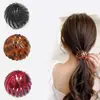 Plancha para el Cabello con Cabeza de Bola, Pinza para el Cabello Perezosa, Diadema Elástica de Nido de Pájaro, Accesorio para el Cabello Popular Coreano Sencillo para Cola de Caballo para Mujeres