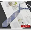 JK Estilo Universitário Japonês Gravata de Xadrez Listrada Gravata Borboleta Uniforme Pequenos Acessórios Outlet de Fábrica em estoque