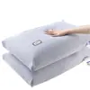 Funda de Almohada de Algodón Tejido, Esponjosa, Muy Elástica, Suave, Protectora del Cuello, Ayuda para Dormir para Uso en Casa, Alojamiento Temporal y Regalo al por Mayor