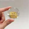 Pegatinas Populares Doradas para Teléfono de Shuibei, Pegatinas de Buena Suerte para Aprobar Exámenes, Pegatinas Puras Doradas de Buena Suerte, Pequeños Regalos de Promoción Empresarial