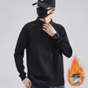 Camisa Polo para Hombre Otoño/Invierno 2026 con Cuello de Solapa, Corte Holgado, Manga Larga, Forro Polar, Nuevo Bordado, Top Casual de Negocios