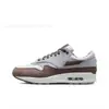 2023 Classic Max87 Amortecimento a Ar na Palma Traseira Aumentado Casal Moda Casual Absorção de Choque Xadrez Tênis de Corrida Comércio Exterior Transfronteiriço