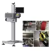 Fe Aluminio Metal Negro Acero Inoxidable Aleación de Titanio Plástico Pvc Cuero Máquina de Marcado Láser Grabado Láser