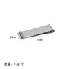 Porta-Notas Casual de Aço Inoxidável, Clip para Notas, Clip para Cartão de Crédito, Clip para Caderno de Vida Prática, Clip para Notas, Pequeno Presente