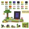 Bloques Magnéticos de Construcción Transfronterizos para Minecraft Set de Bloques Magnéticos Bosque Original Juguete Sensorial Stem Amazon