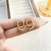 Pendientes Sencillos, Compactos y de Moda con Diseño de Nicho, Moda Retro, Estilo Minimalista, Pendientes Vintage de Lujo Ligero al por Mayor