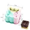 Molde de Silicona para Hornear Postre Mousse de Chocolate Francés Corazón Pétalo Ranurado Negro Frambuesa