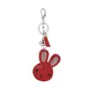Llavero creativo transfronterizo llavero de metal colgante llavero de pedrería llavero de coche accesorios para bolso colgante