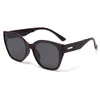 Gafas de Sol Polarizadas Plegables de Nuevo Estilo para Mujer, Montura Grande Ojo de Gato, Hace que el Rostro Parezca Más Pequeño, Sensación de Alta Gama, Protección UV, Gafas de Patilla Resorte