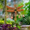 Campanilla de Viento Libélula Transfronteriza Decoración de Patio y Jardín Libélula con Cascabeles Campanilla de Viento