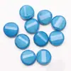 Nuevas cuentas botón de jade de porcelana 14MM lingote cuentas de cristal tallado múltiple accesorios para joyería DIY