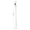 Cuchara Cuadrada de Acero Inoxidable 304 Pala para Postre Cuchara para Revolver Café Mango Largo Cuchara para Hielo Cuchara Pequeña Dorada Cuchara para Miel