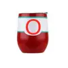 Explosões Europeias e Americanas Copo Casca de Ovo Termo de Vinho Tinto de Aço Inoxidável Cerveja a Vácuo Personalizado em Forma de U Forma de Ovo 12oz Ovo