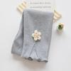 Leggings para Niñas para Ropa Exterior, Pantalones Finos de Algodón para Bebés de Primavera y Otoño, Pantalones Bordados Nuevos y Elegantes para Niñas Pequeñas