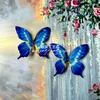 Pequeno Livro Vermelho Internet Celebrante Explosões Borboleta Flor Parede Simulação Flor Cabelo Cartão Phalaenopsis diy Monet Janela Borboleta Flor Decorativa