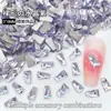 Rhinestones Trapezoidales Planos de Espalda Especiales de 3*6 mm para Accesorios de Uñas, Rhinestones Populares para Uñas, Materiales al por Mayor para Uñas Portátiles