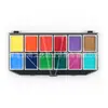 Pigmento para Pintura Corporal de 12 Colores, Pasta de Acuarela de 12 Colores, Caja de Pintura Suave, Fácil de Colorear, Fácil de Limpiar OEM