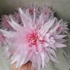 Flores Artificiales al por Mayor Transfronterizas, Crisantemo Llama Grande, Flores Artificiales, Dalia, Decoración para Boda y Hogar, Flores Artificiales, Arreglo Floral de Epiphyllum