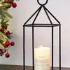 Adornos de Candelabro Europeo para Bodas Portavelas Creativo Portavelas Accesorios para Cena a la Luz de Velas Estilo Ins Adornos de Decoración para Comida Occidental