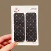 Adesivos de Franja Desfiada com Borda Larga Estilo Coreano para Mulheres Doce Pequeno Floral Adesivo Mágico Faixa de Cabelo Headband 2026 Novos Acessórios de Cabelo para Crianças