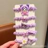 Kulomi Cabelo Corda Meninas Rabo de Cavalo Bola Cabeça Não Bateu Cabelo Headwear Meninas Sanrio Cartoon Cabelo Corda Acessórios para o Cabelo