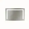 Espejo Inteligente LED, Simple y Elegante, Espejo de Baño Iluminado, Espejo de Maquillaje Táctil Antivaho, Espejo de Pared para Baño