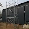 Guarda-corpos de Andaime Trapezoidais, Painéis Espessados de Guarda-corpo para Andaime Móvel, Suportes de Guarda-corpo para Andaime de Segurança na Construção