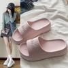 Pantuflas de Suela Gruesa para Mujer Primavera y Verano 2025 Nuevas Antideslizantes Aumentadoras de Altura Playa Marítima Suela de Plataforma Sandalias Ins para Uso Exterior